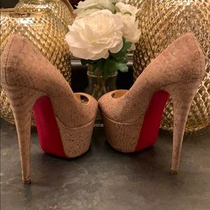 Python Christian Louboutins